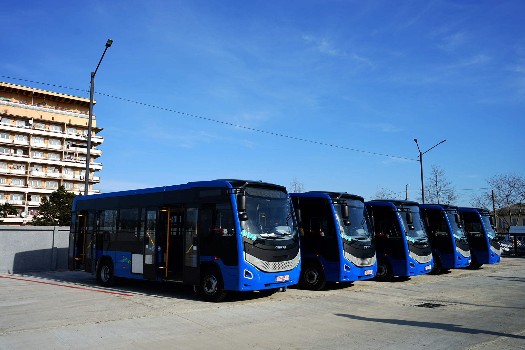 ფოთს თანამედროვე სტანდარტების 5 ახალი ავტობუსი გადაეცა